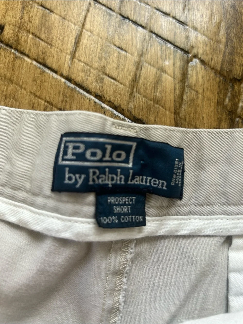 Ralph Lauren polo men’s chino shorts size 35. Cotton. Gently worn.